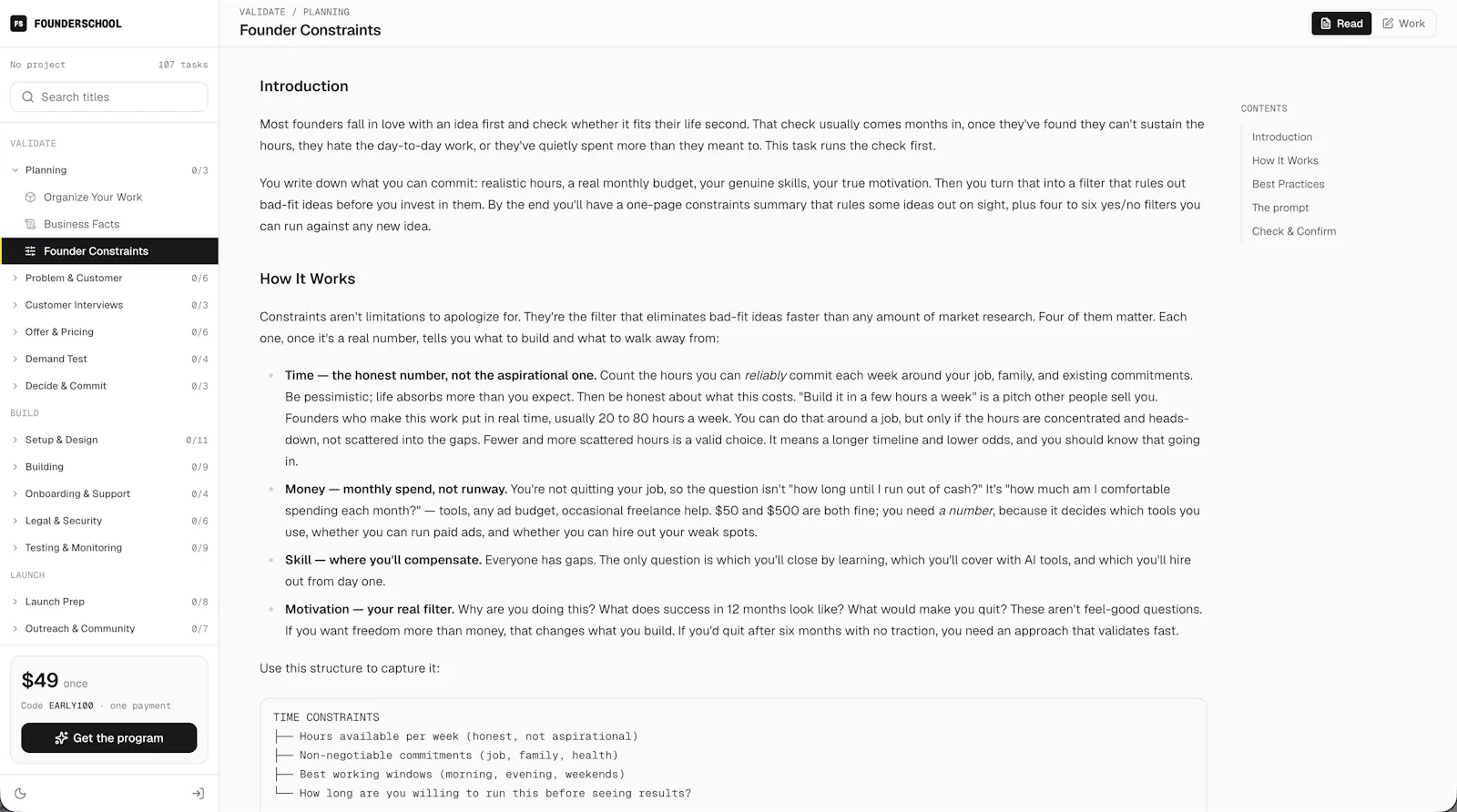 FounderSchool screenshot 3