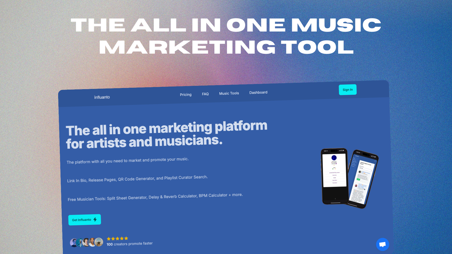 Media Ảnh hưởng - Nền tảng tiếp thị âm nhạc All in One 2