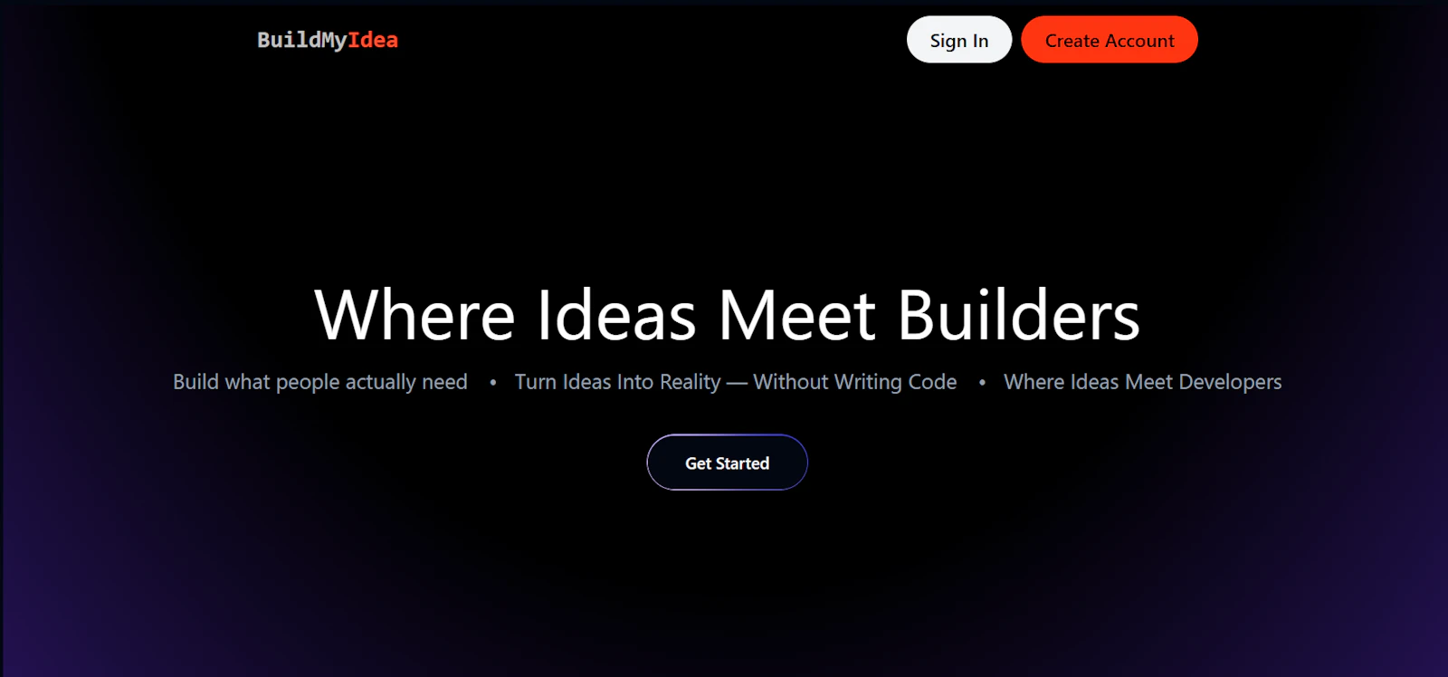 Build My Idea screenshot 1