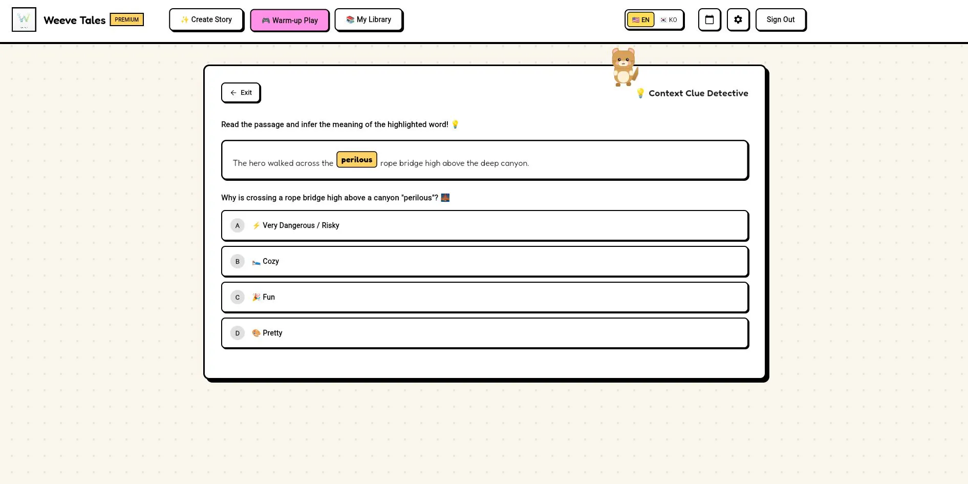 Weeve Tales — Kids Write Stories with AI gallery image