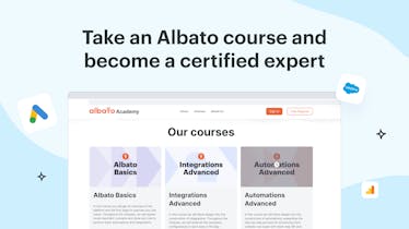 An image of Albato helping businesses focus on core objectives.