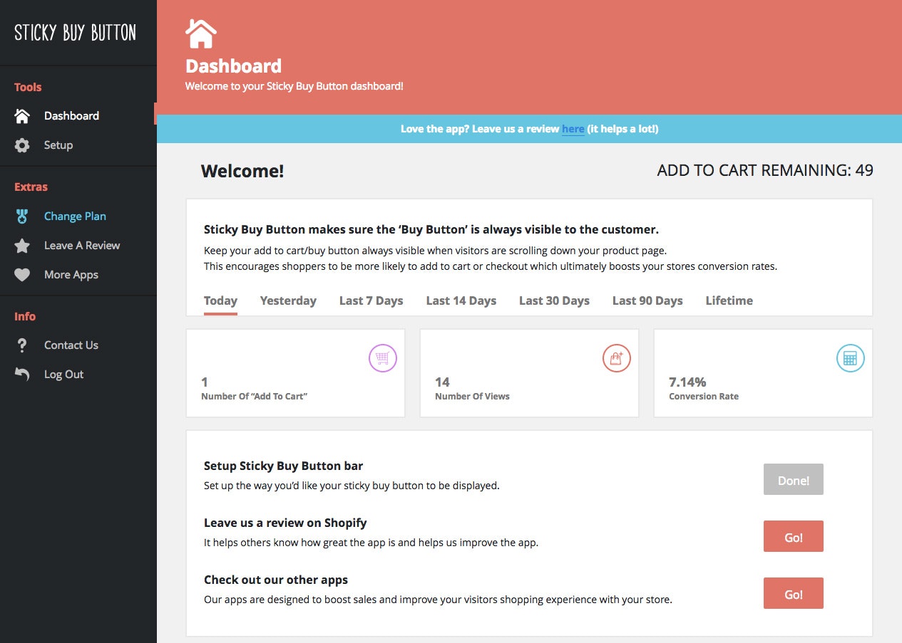 Sticky Buy Button - Always Visible Add To Cart Button gallery image