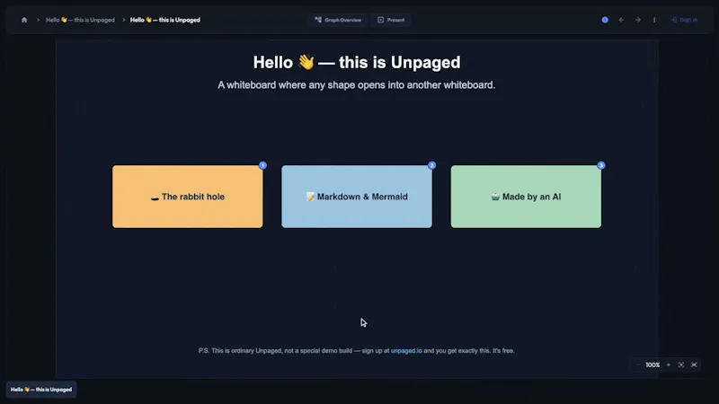 Unpaged screenshot 1 (video preview)