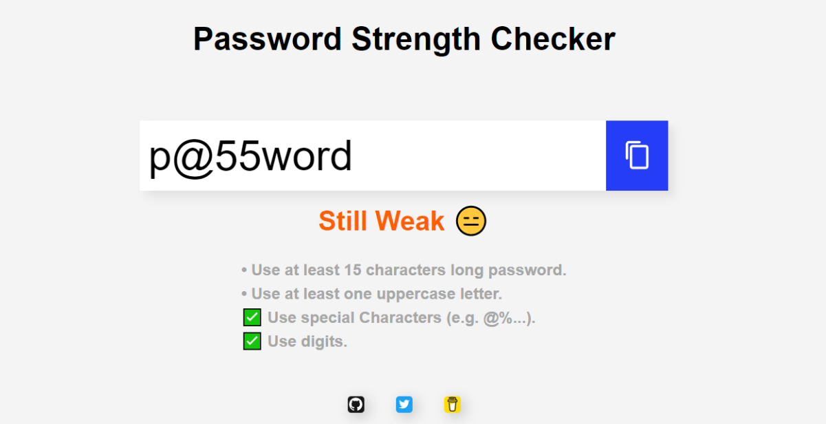 パスワード強度チェッカーメディア4