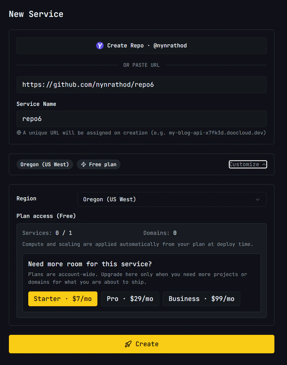 DooCloud screenshot 2