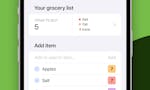 Cart - Easy Grocery List image