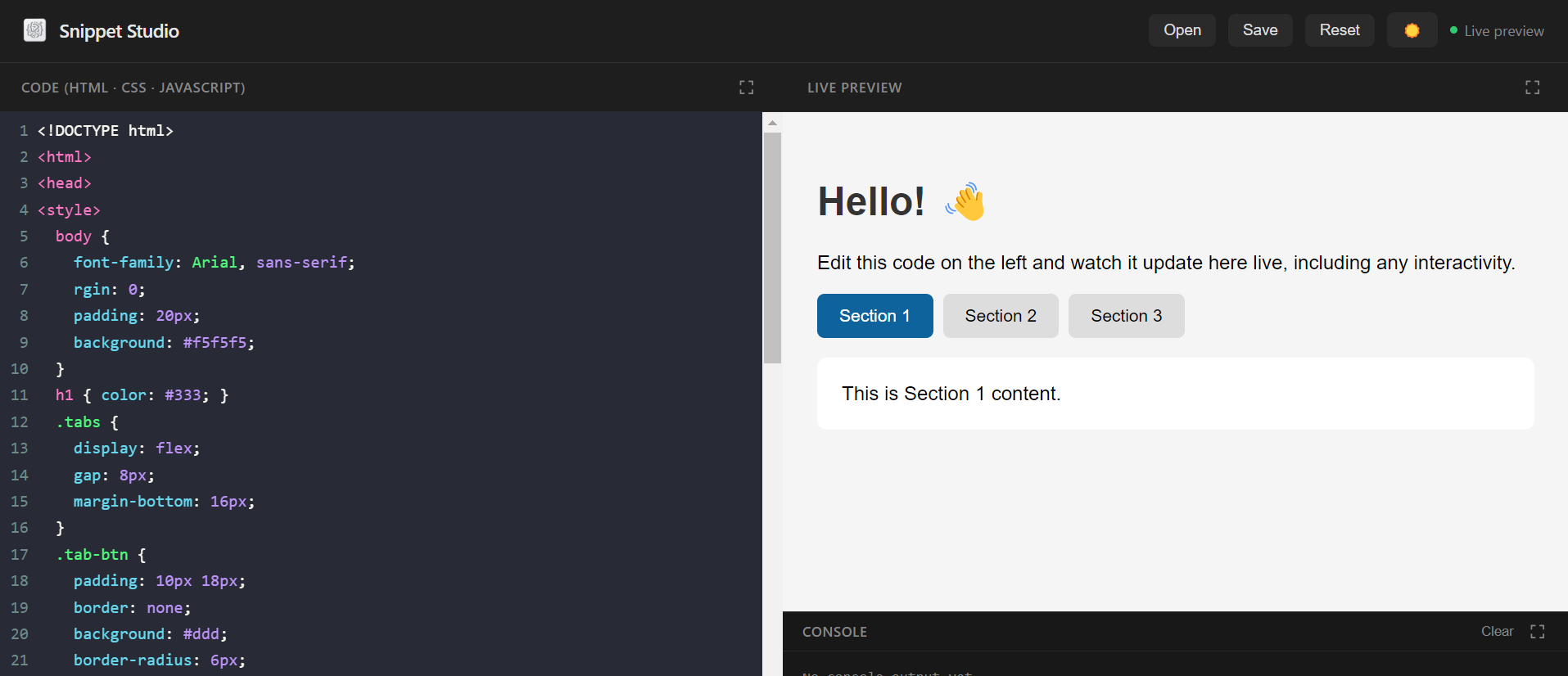 Snippet Studio[Beta] gallery image