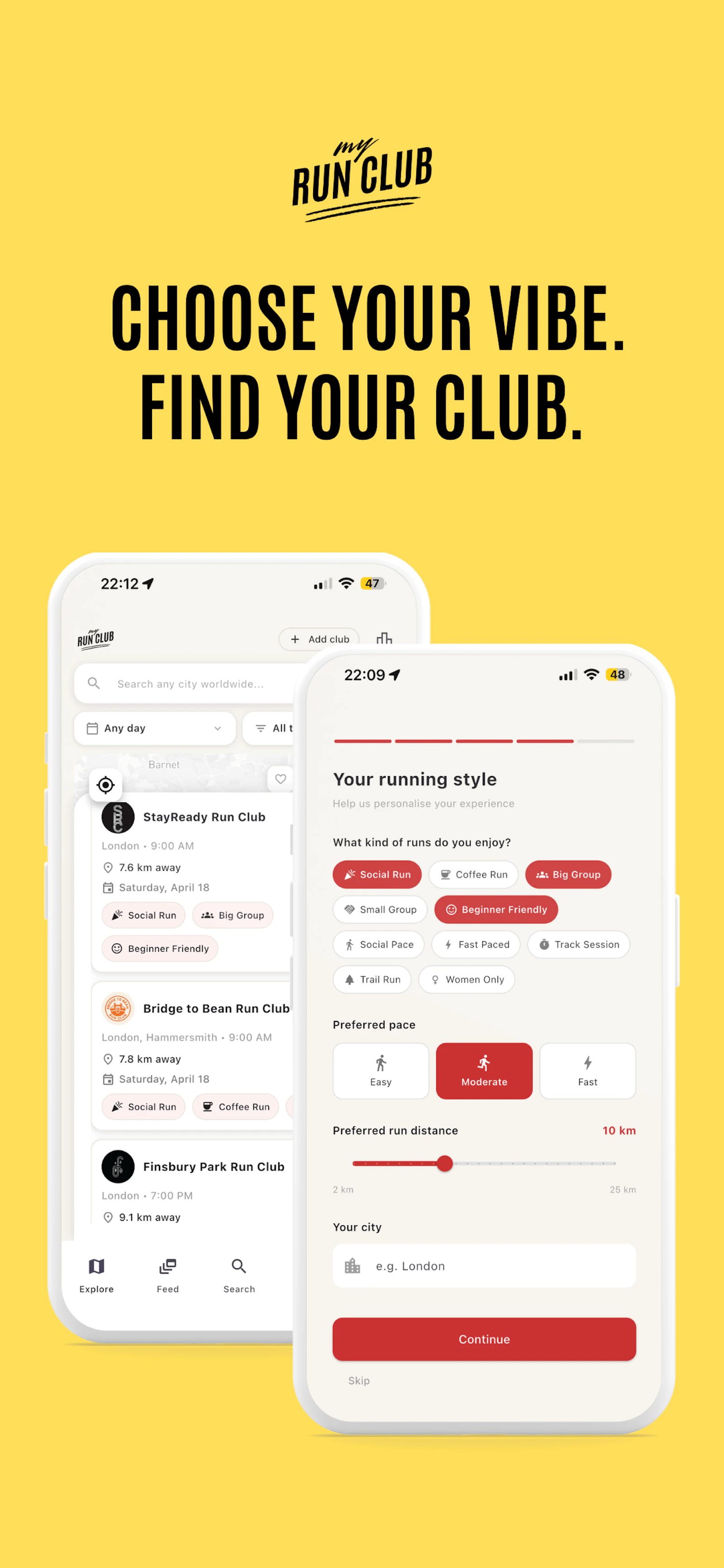 MyRunClub screenshot 2