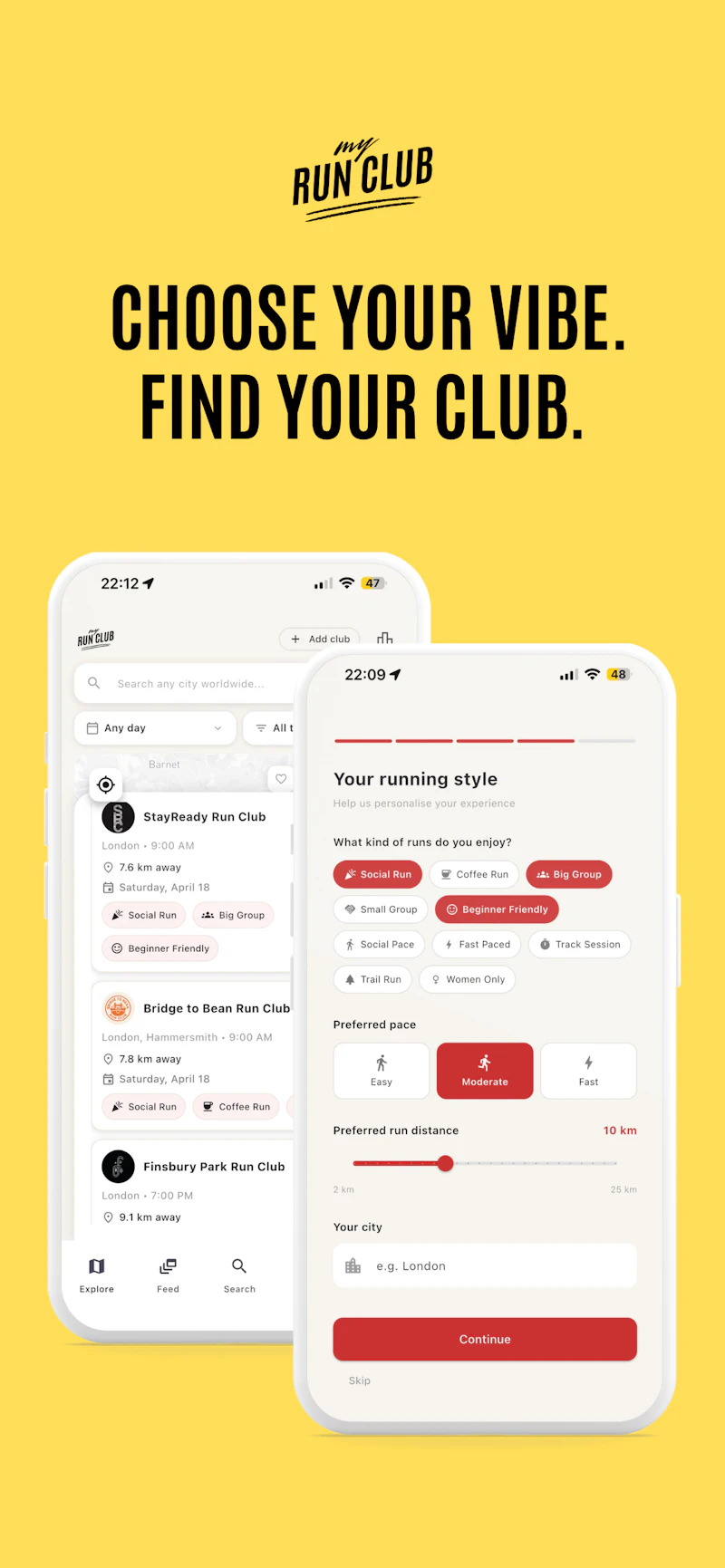MyRunClub screenshot 2