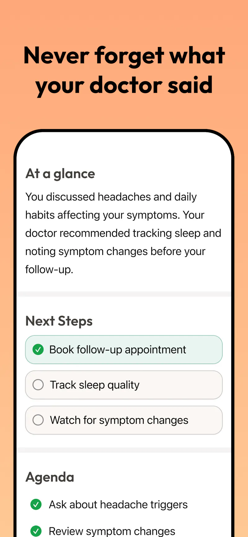 Kin Health screenshot 4