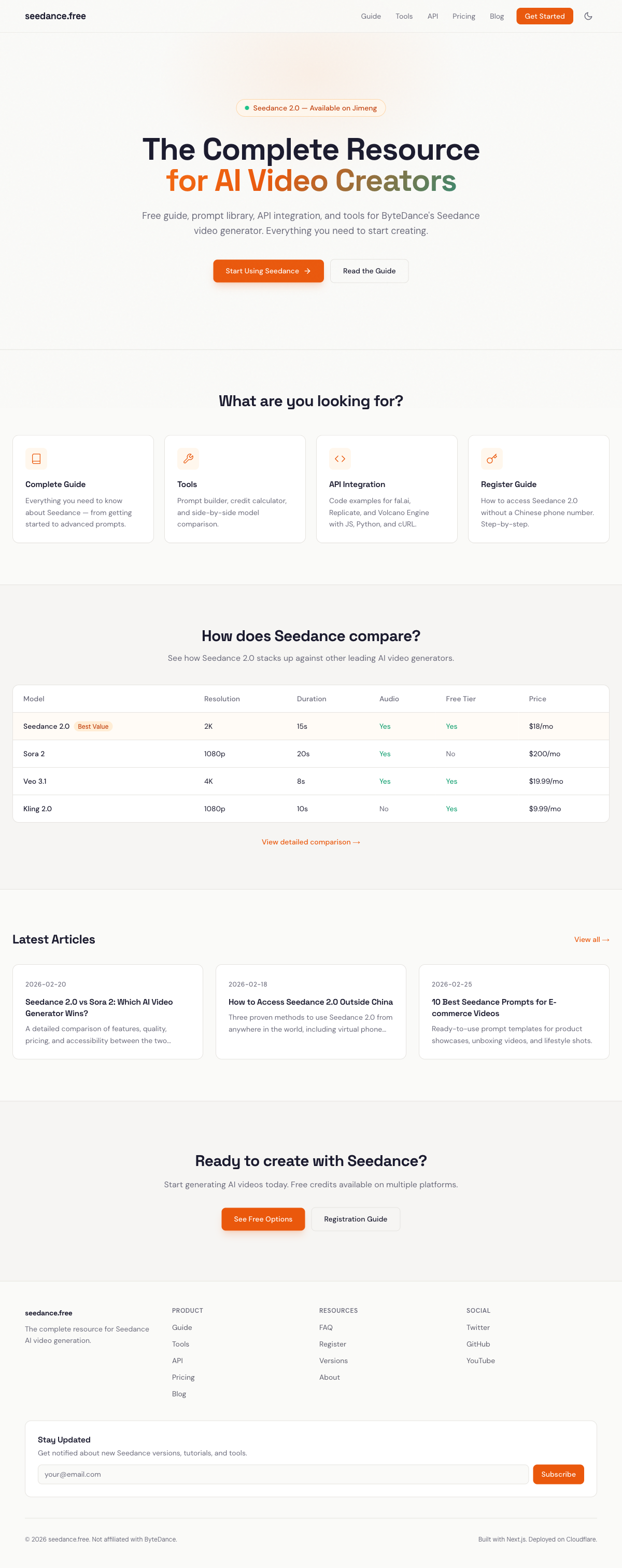 Seedance free gallery image