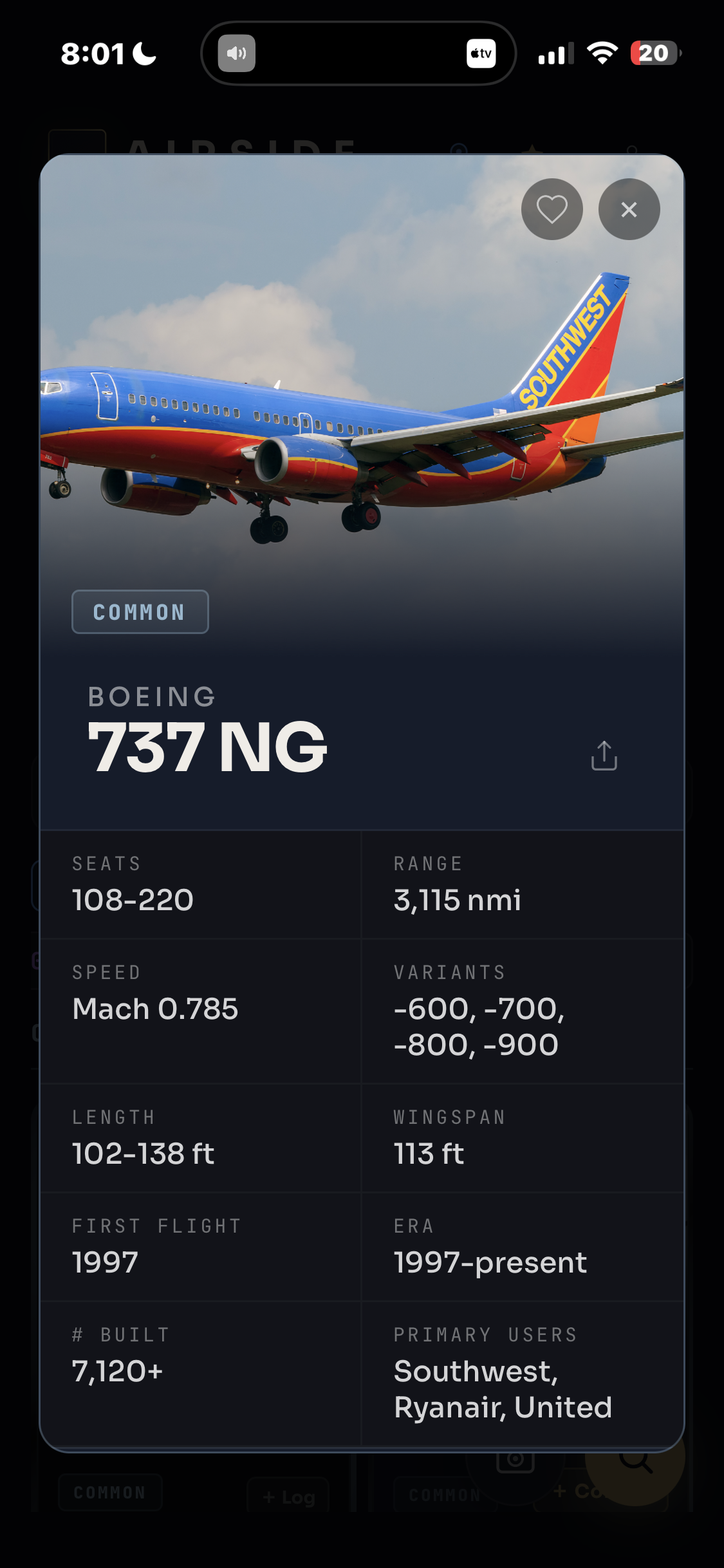 Airside: Aviation Flight Log gallery image