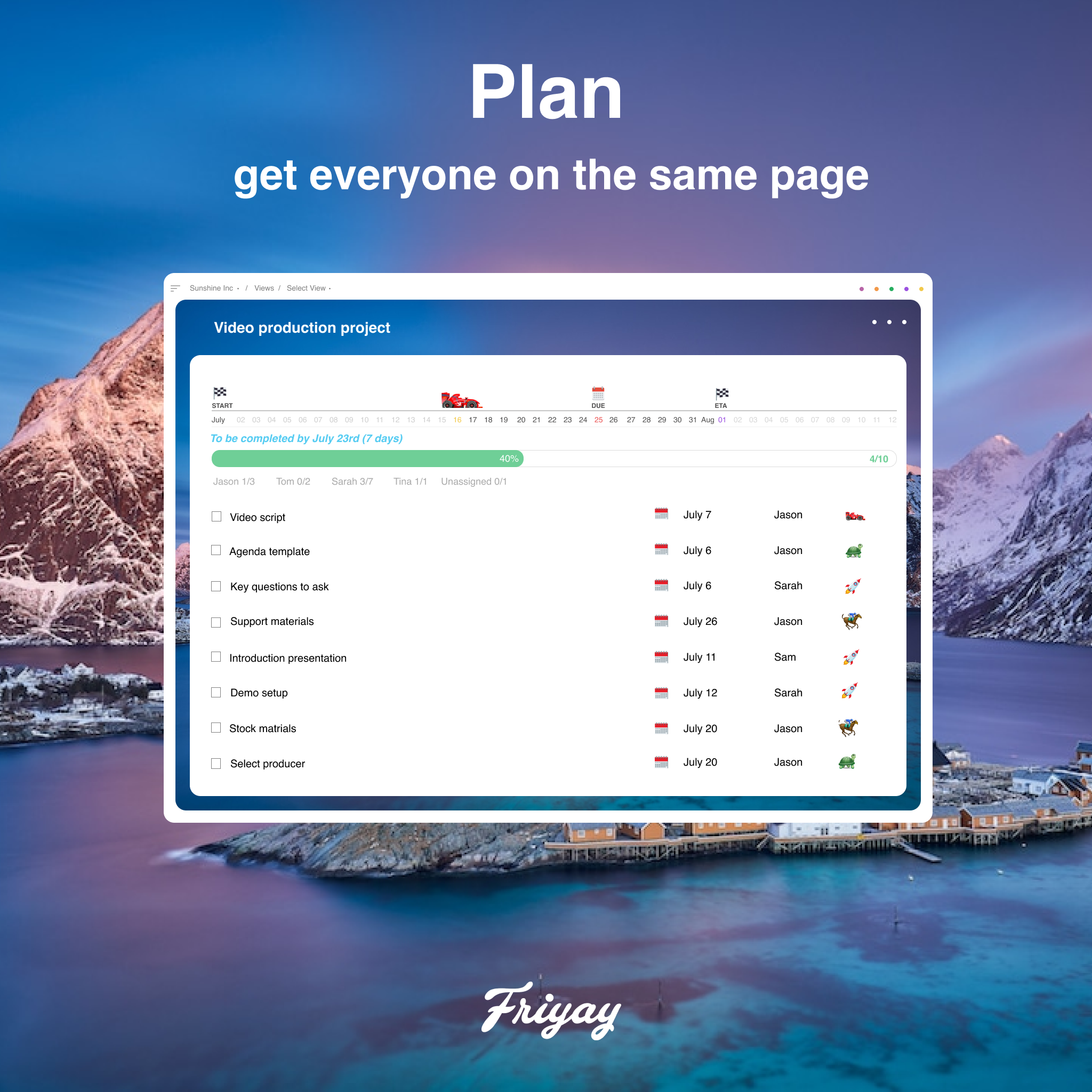 Friyay.io gallery image