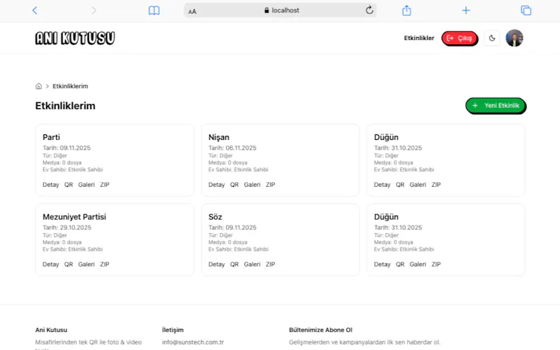 Anı Kutusu screenshot 2