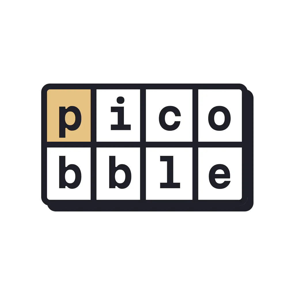 Picobble — a daily word puzzle gallery image