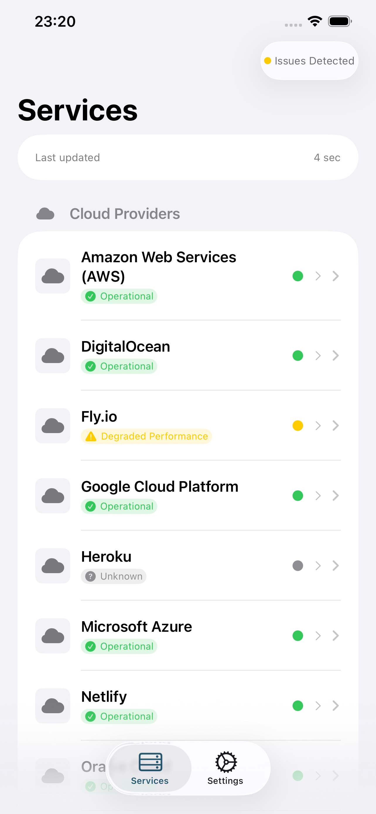 Upti - Main product screenshot demonstrating key features and user interface