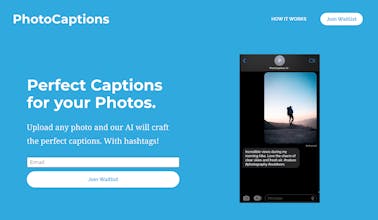 AI-powered image transformation with tailor-made captions and trending hashtags for enhanced engagement