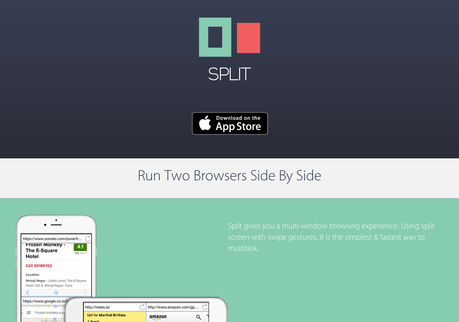 Split- Split Screen Web