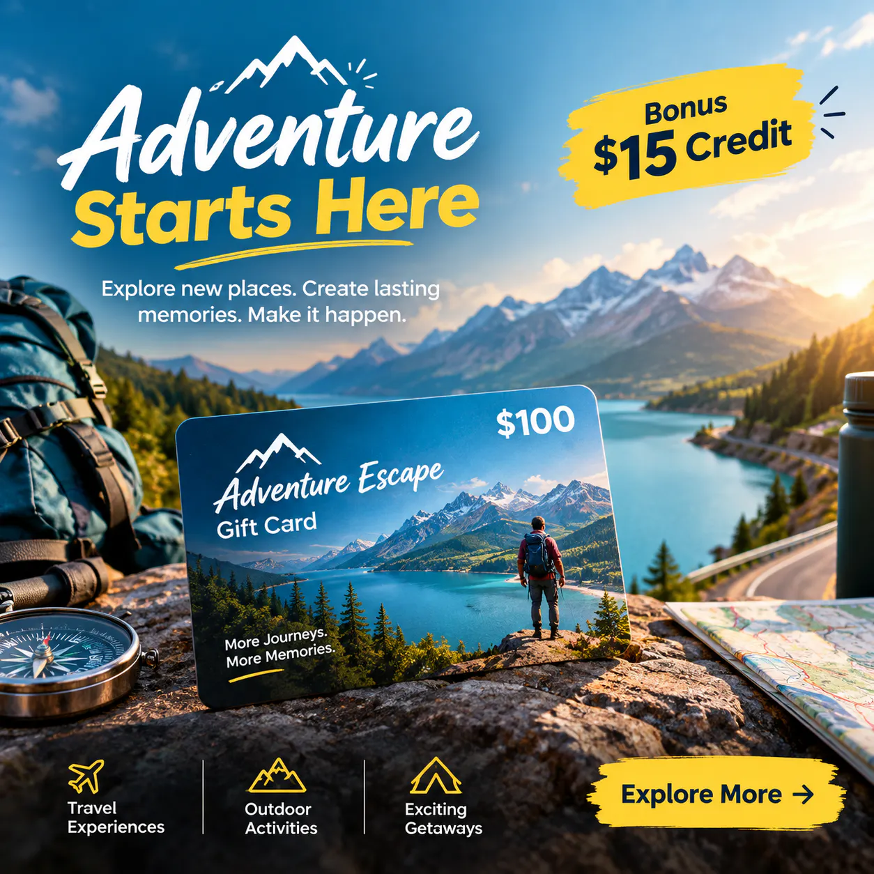 Adventure Escape Gift Card gallery image