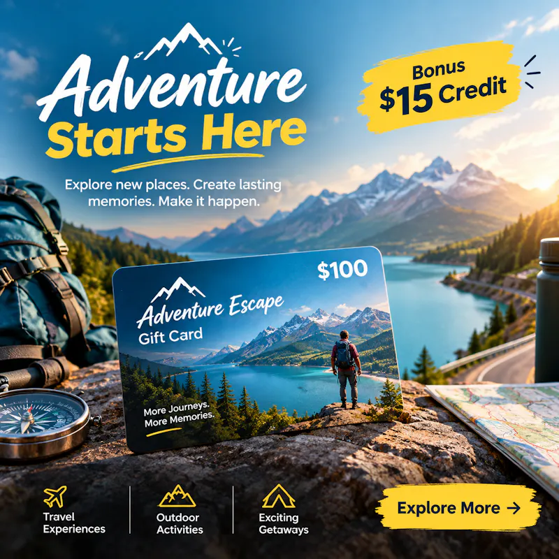 Adventure Escape Gift Card screenshot 1