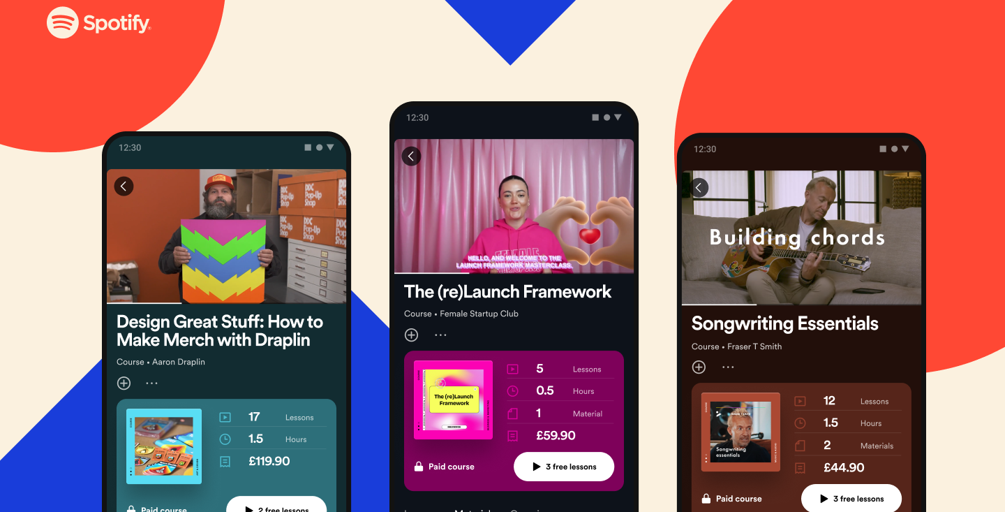 Spotify Courses media 1