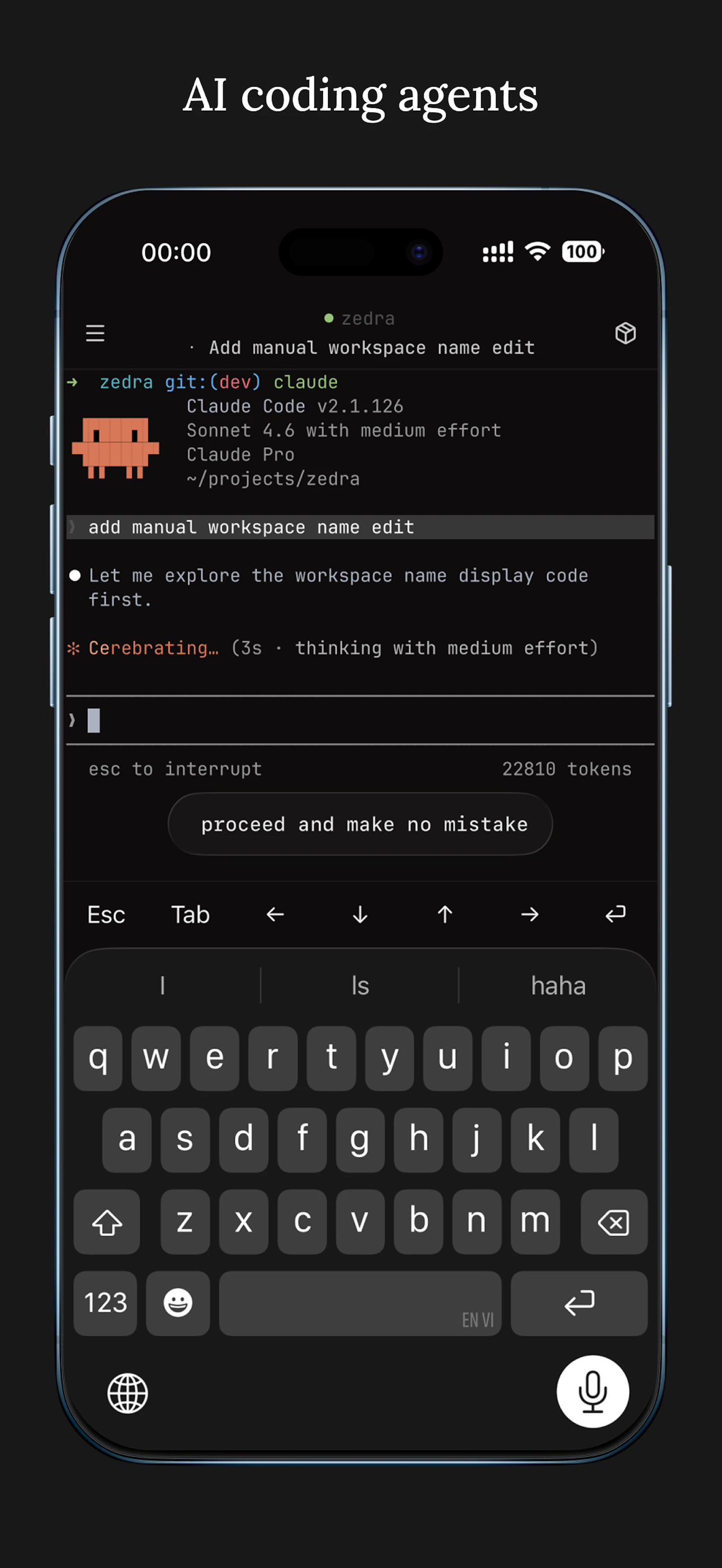 Zedra screenshot 3