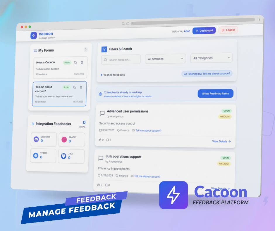 Cacoon Feedback gallery image