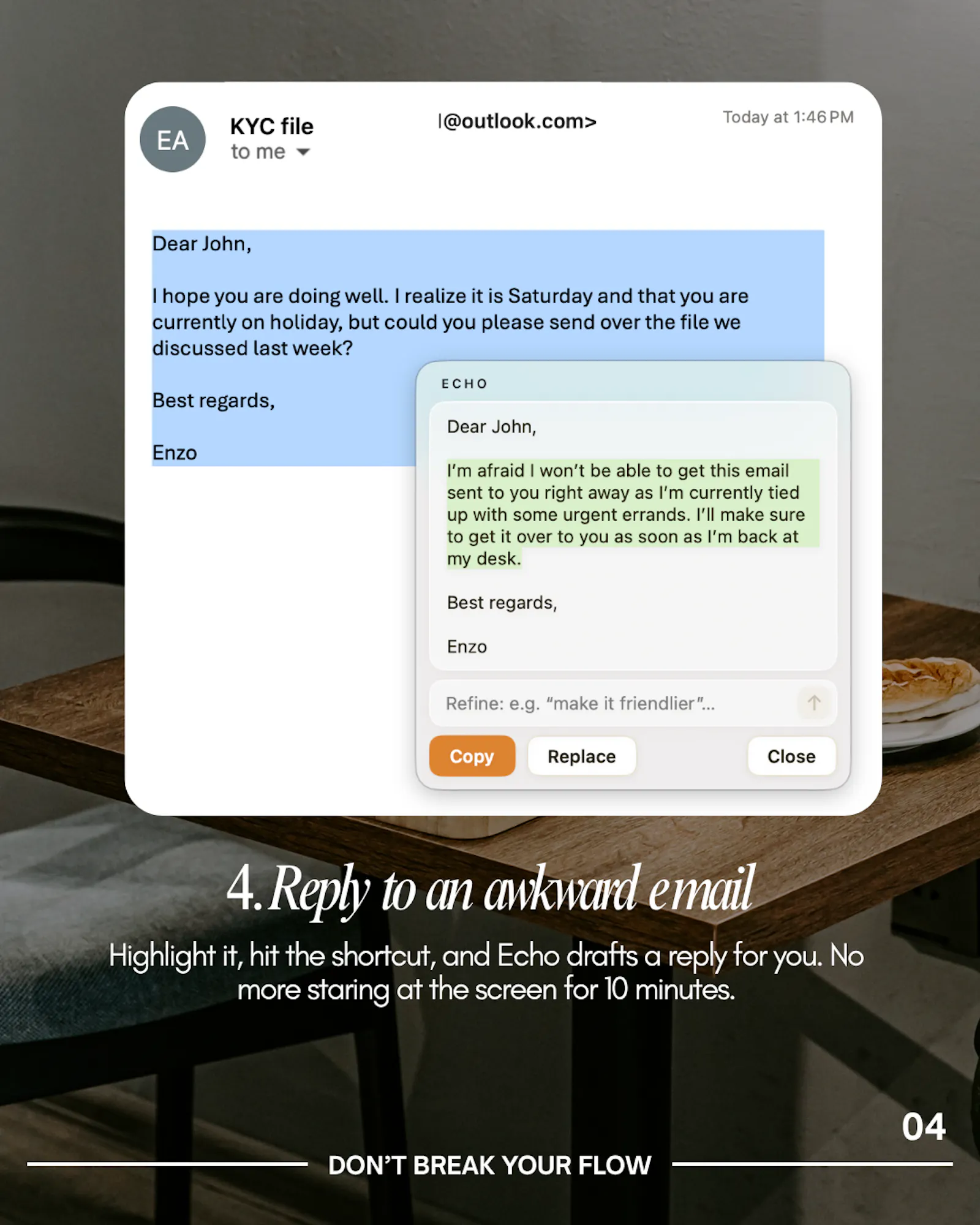 Echo screenshot 9
