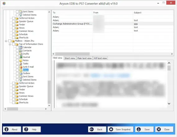 Aryson EDB to PST Converter gallery image