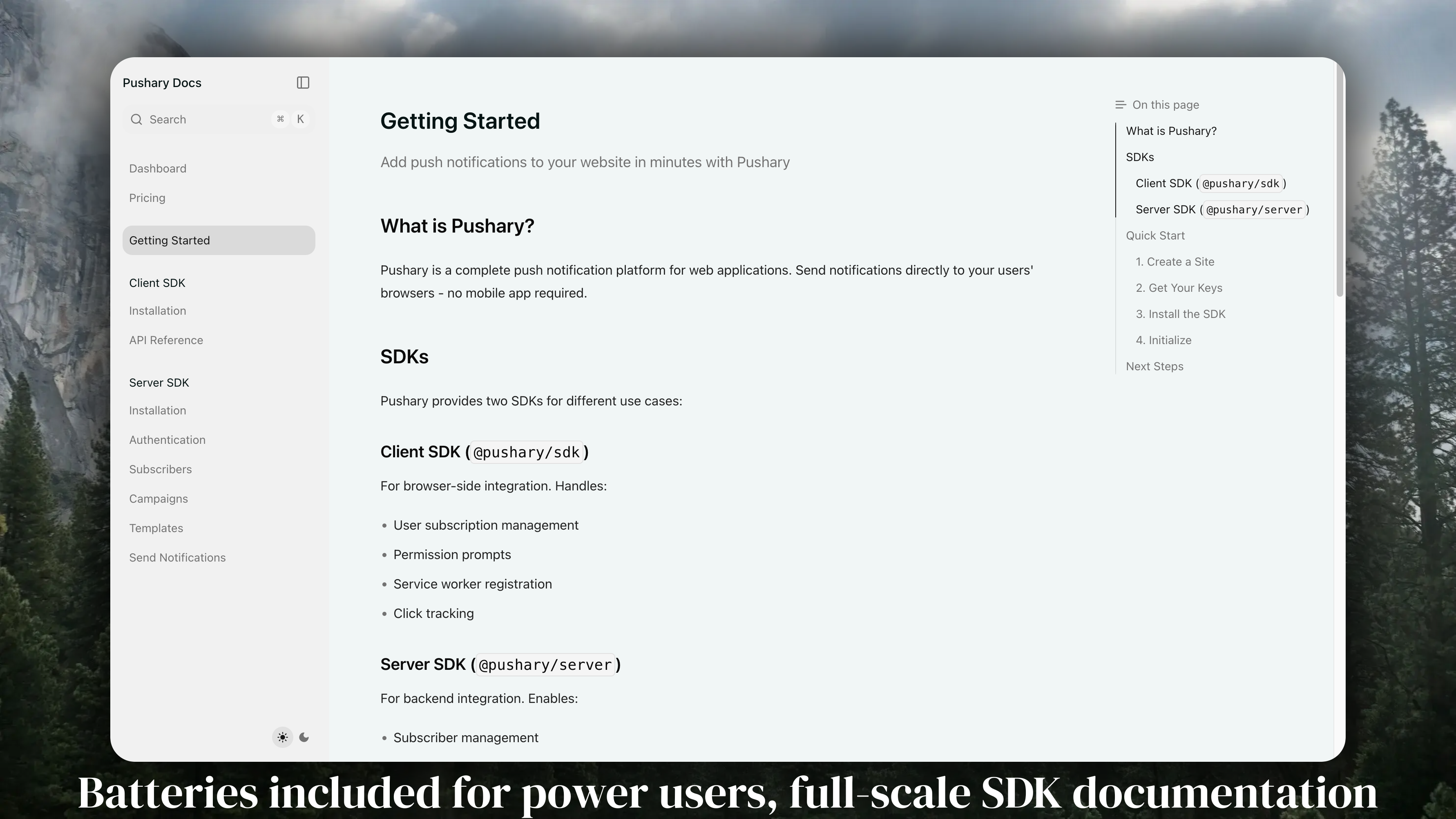 Pushary gallery image