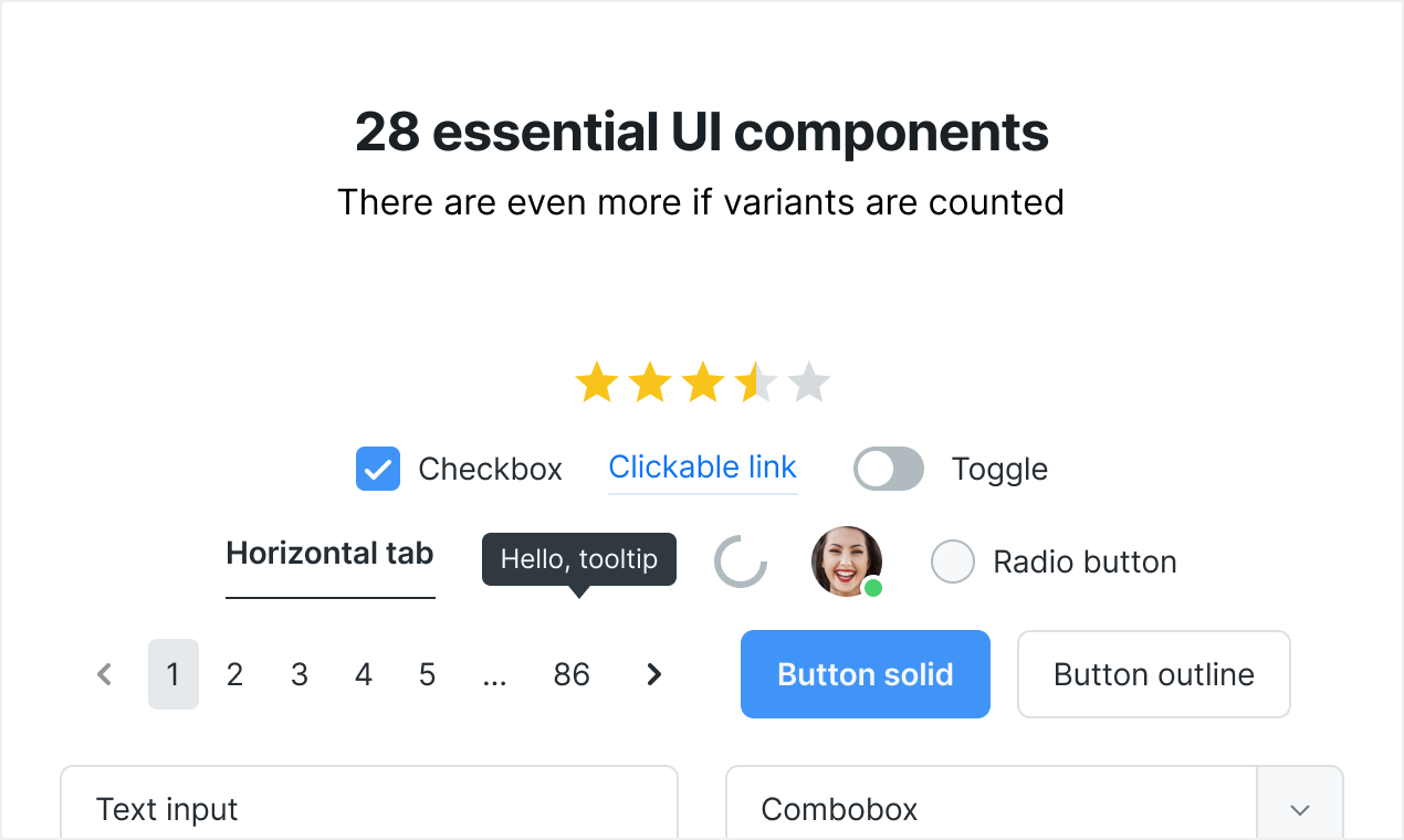 Stratum Wireframe Kit for FigJam gallery image
