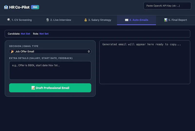 HR Co-Pilot AI screenshot 4