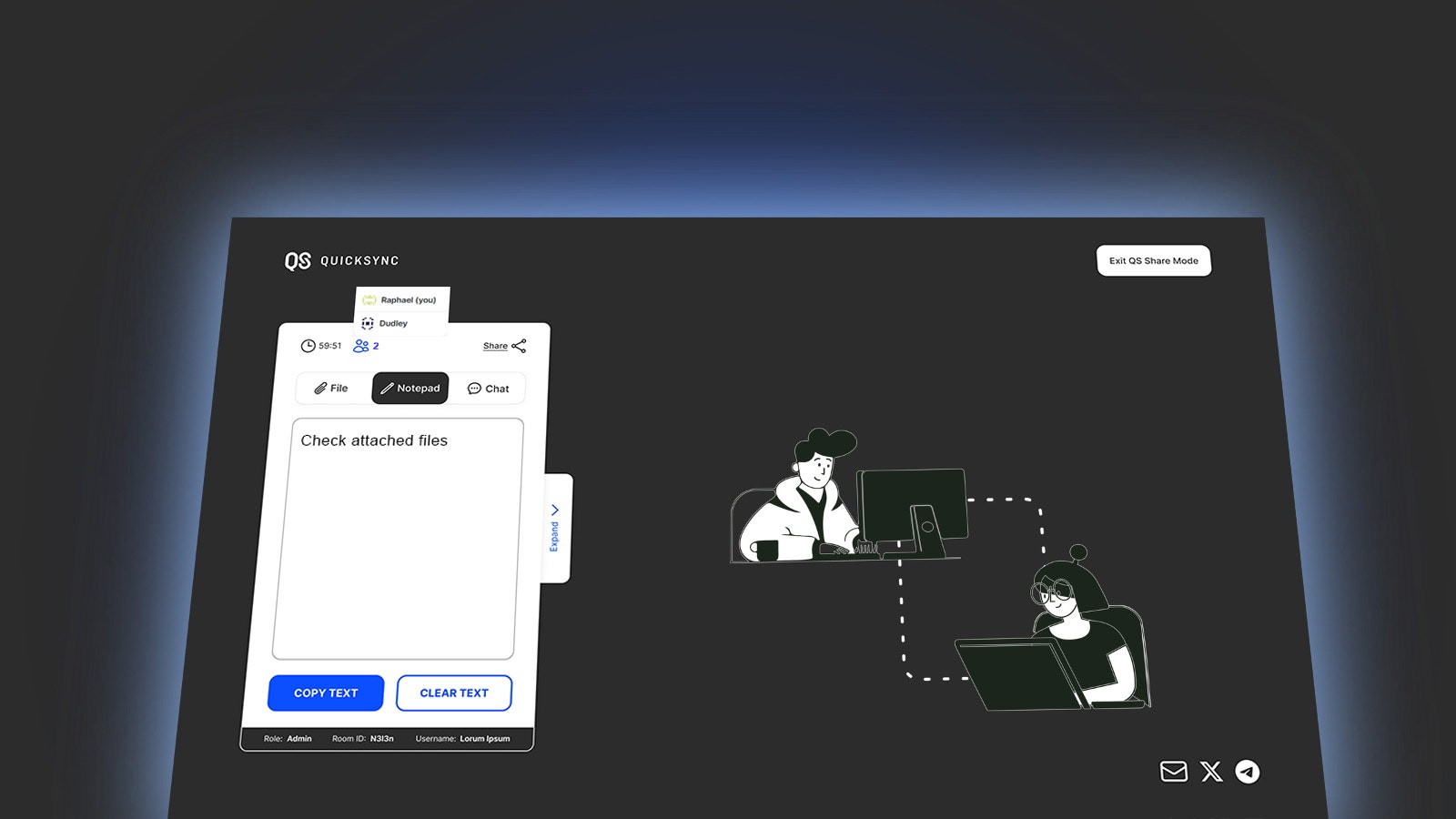 QS แบ่งปัน - การถ่ายโอนไฟล์และข้อความที่ไร้รอยต่อตอนนี้ด้วย Web3 Security media 4