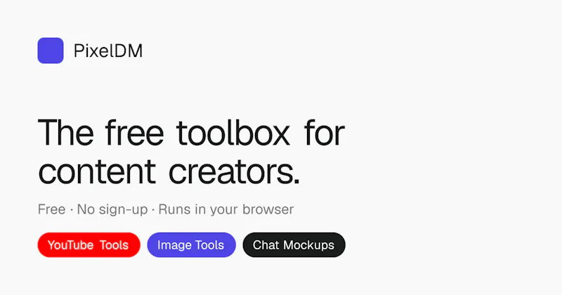 PixelDM screenshot 1