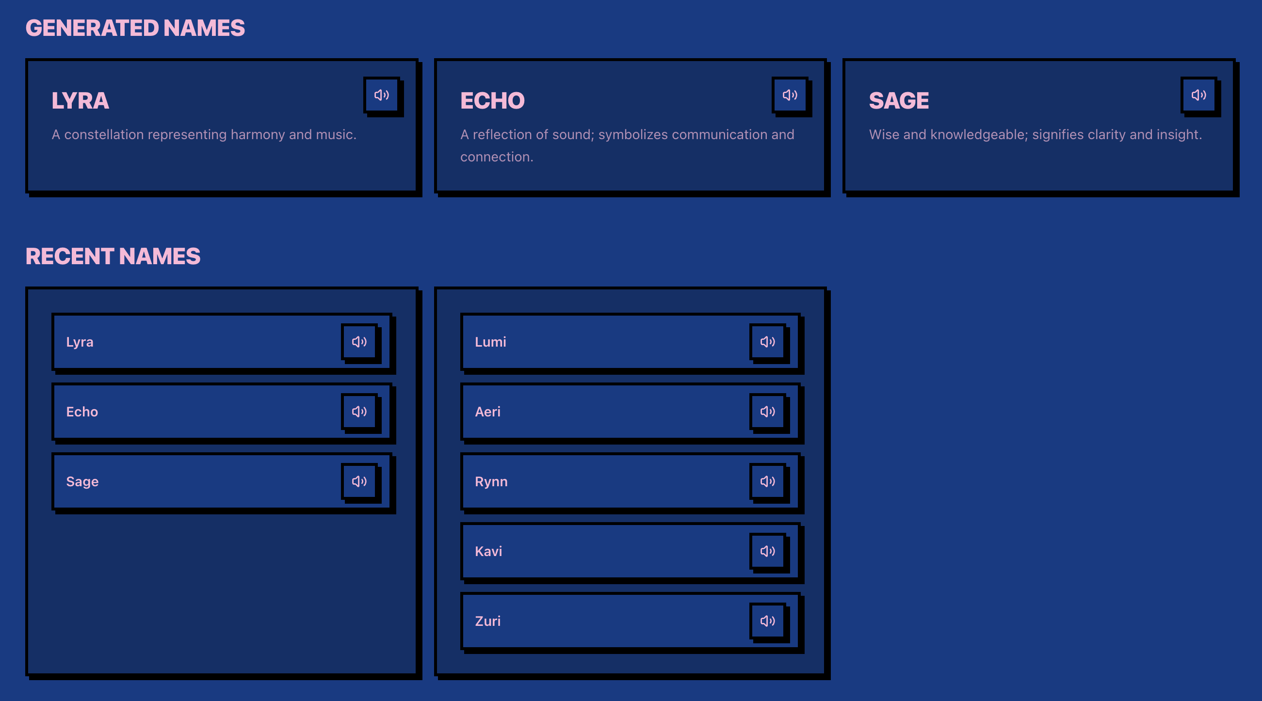 Namely gallery image