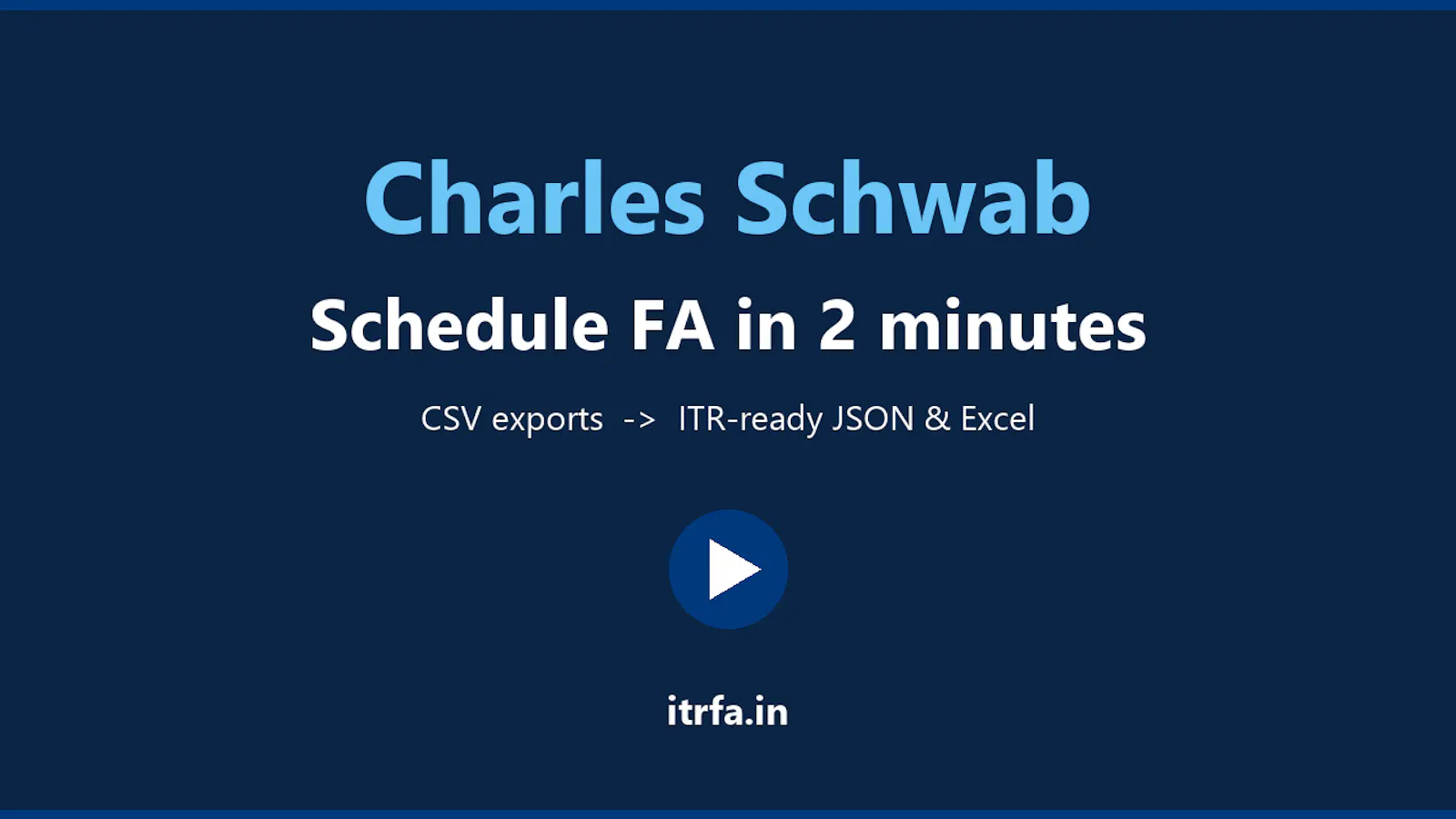 ITRFA.in — Schedule FA Generator screenshot 3