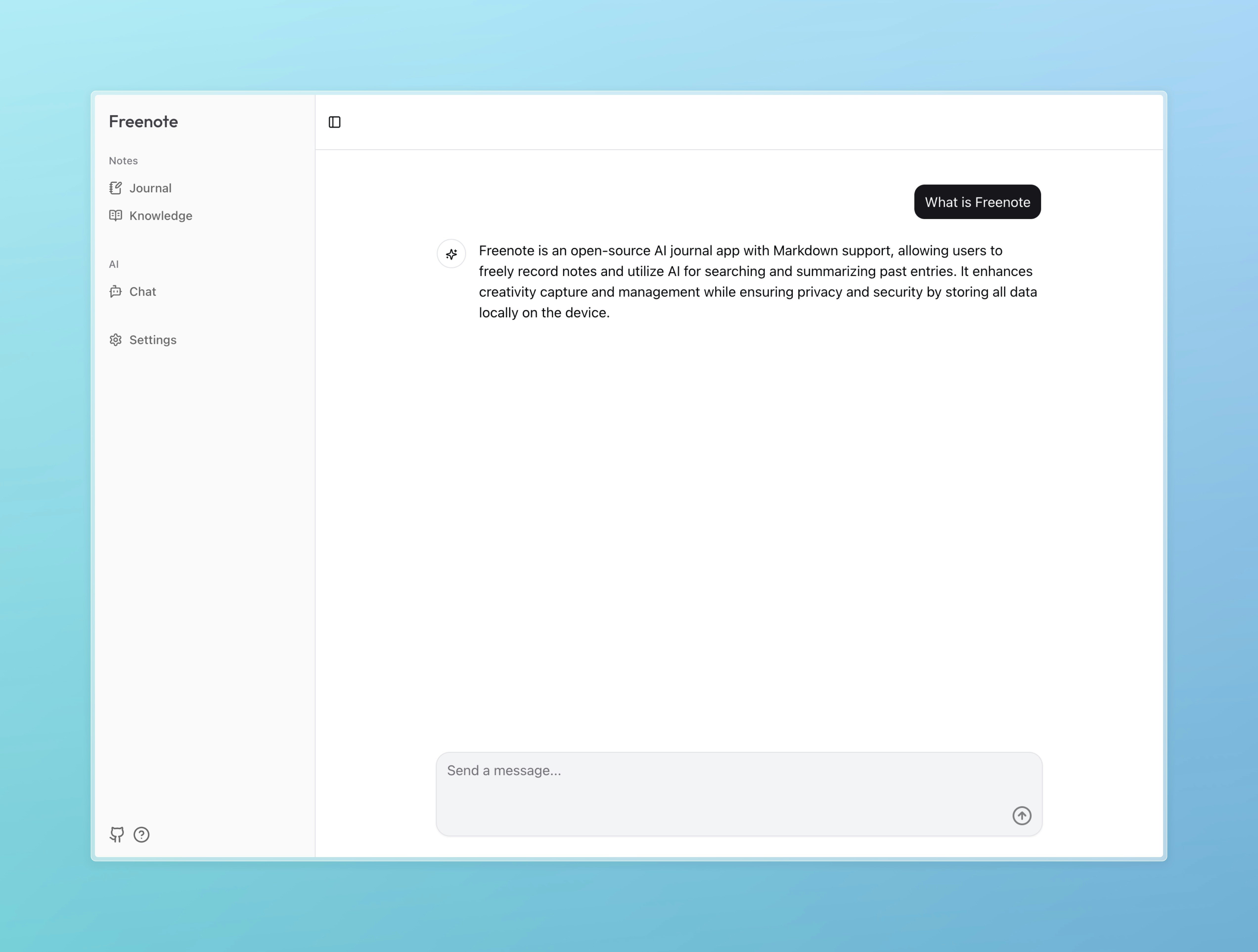 Freenote gallery image