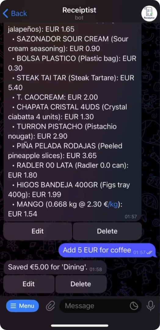 Receiptist gallery image