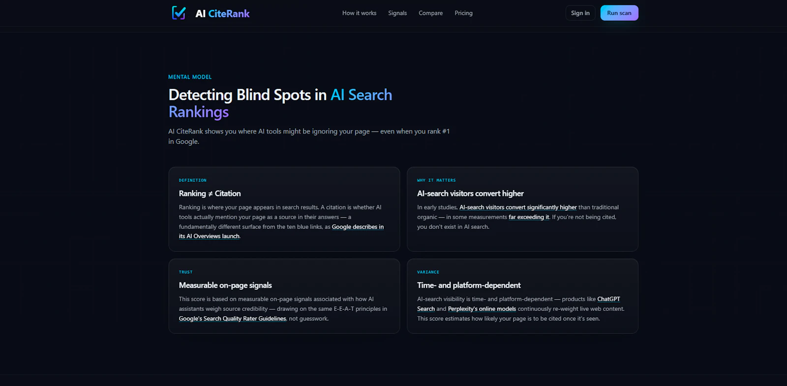 AI CiteRank screenshot 3