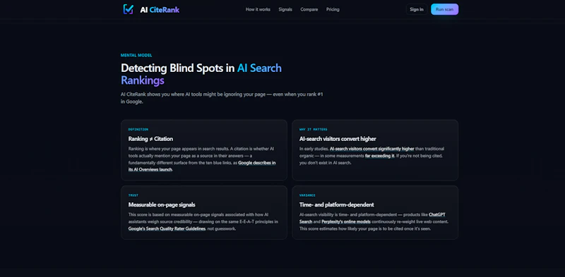 AI CiteRank screenshot 3