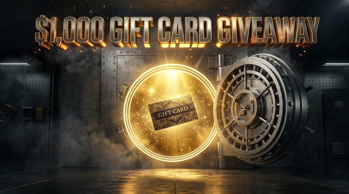 $1,000 Gift Card Giveaway: Free Entry gallery image