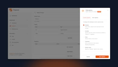 تمثيل بصري لكيفية إزالة حاجة Filapanel للمهارات البرمجية اليدوية في إنتاج شفرة Laravel و Filament.