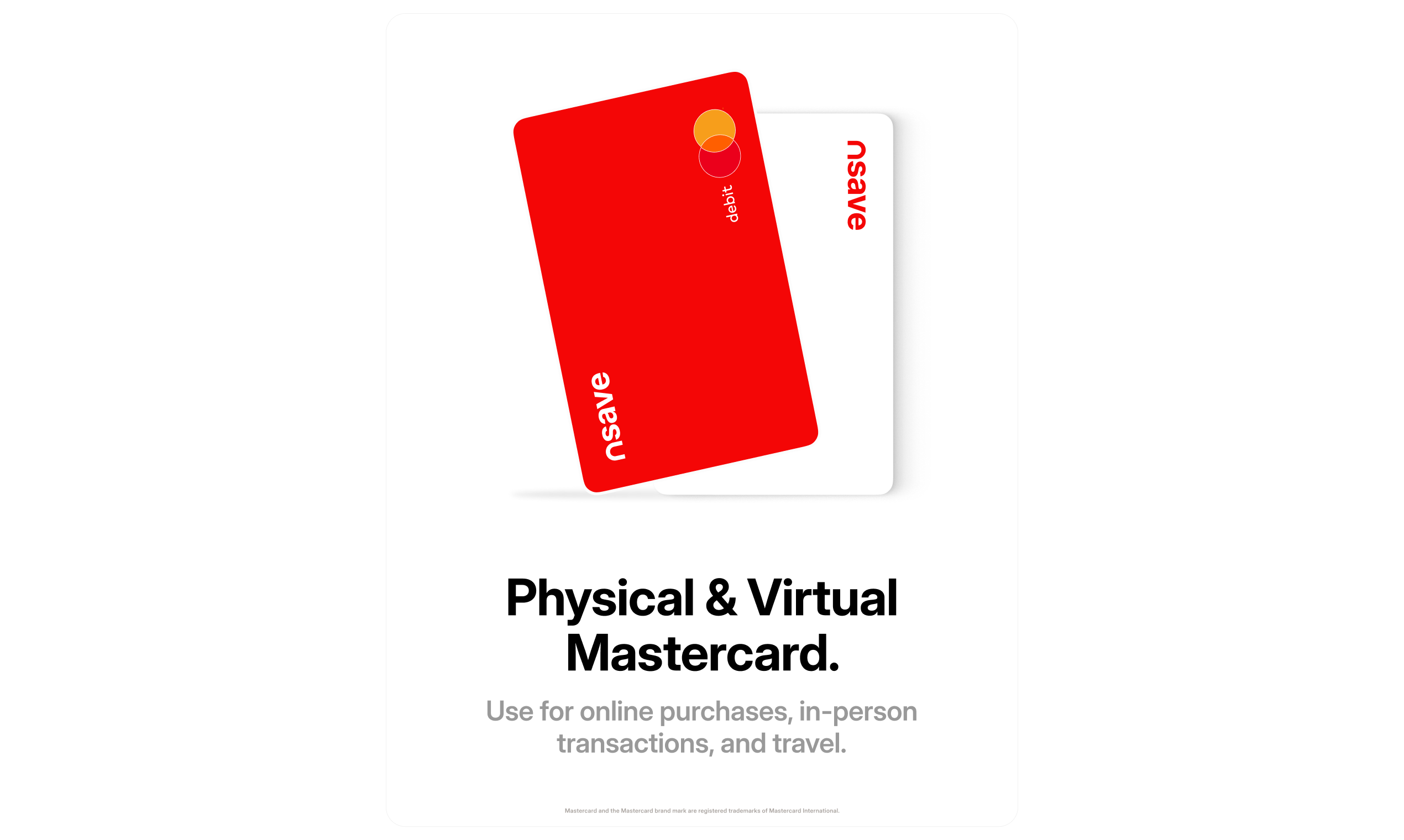 nsave - Trusted $€£ account abroad for people of unstable economies media 4
