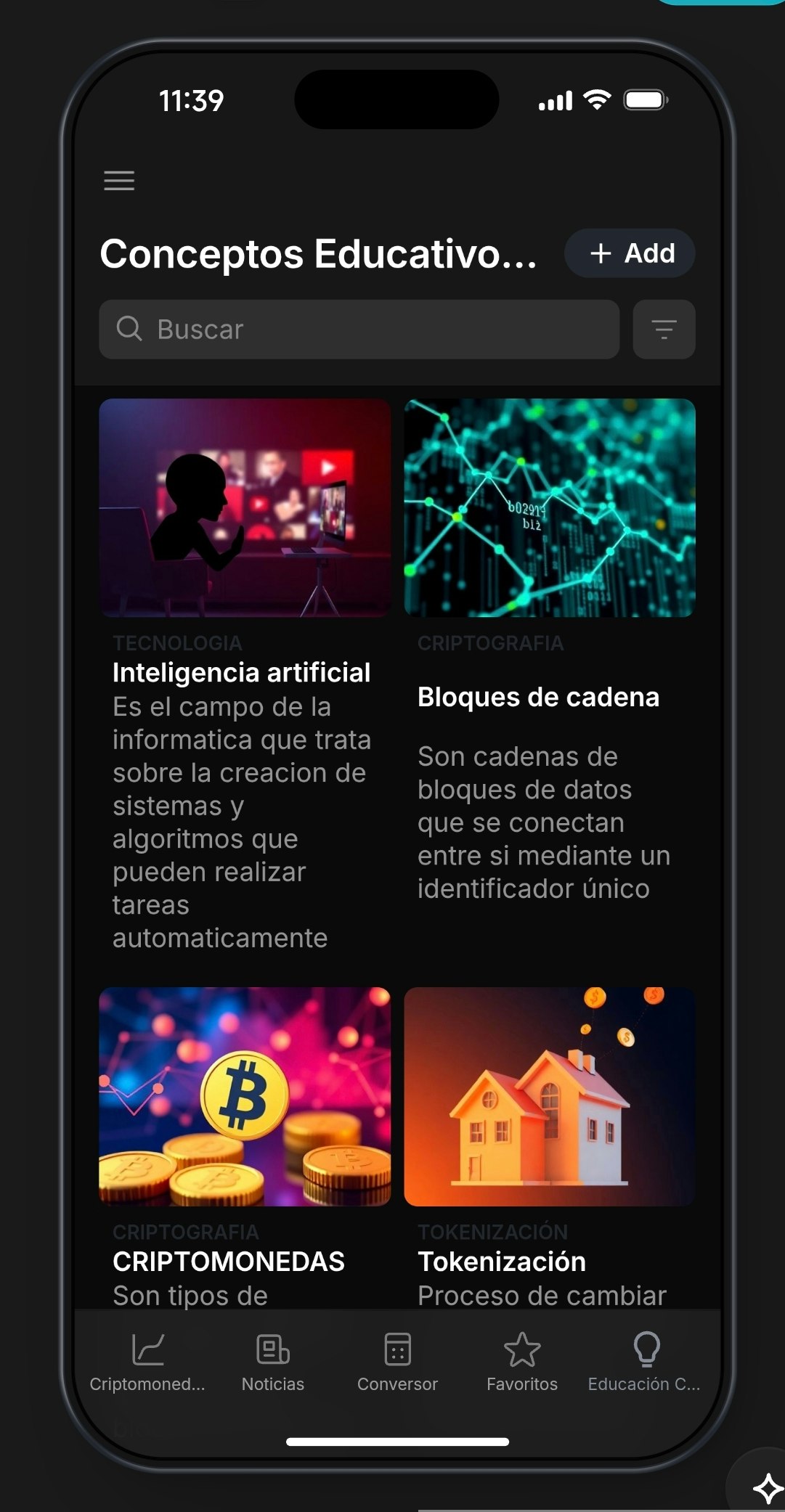 CryptoMundo  - Screenshot 3 showing product features and functionality