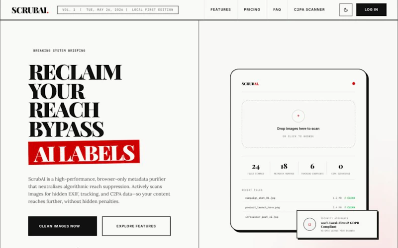 ScrubAI screenshot 2
