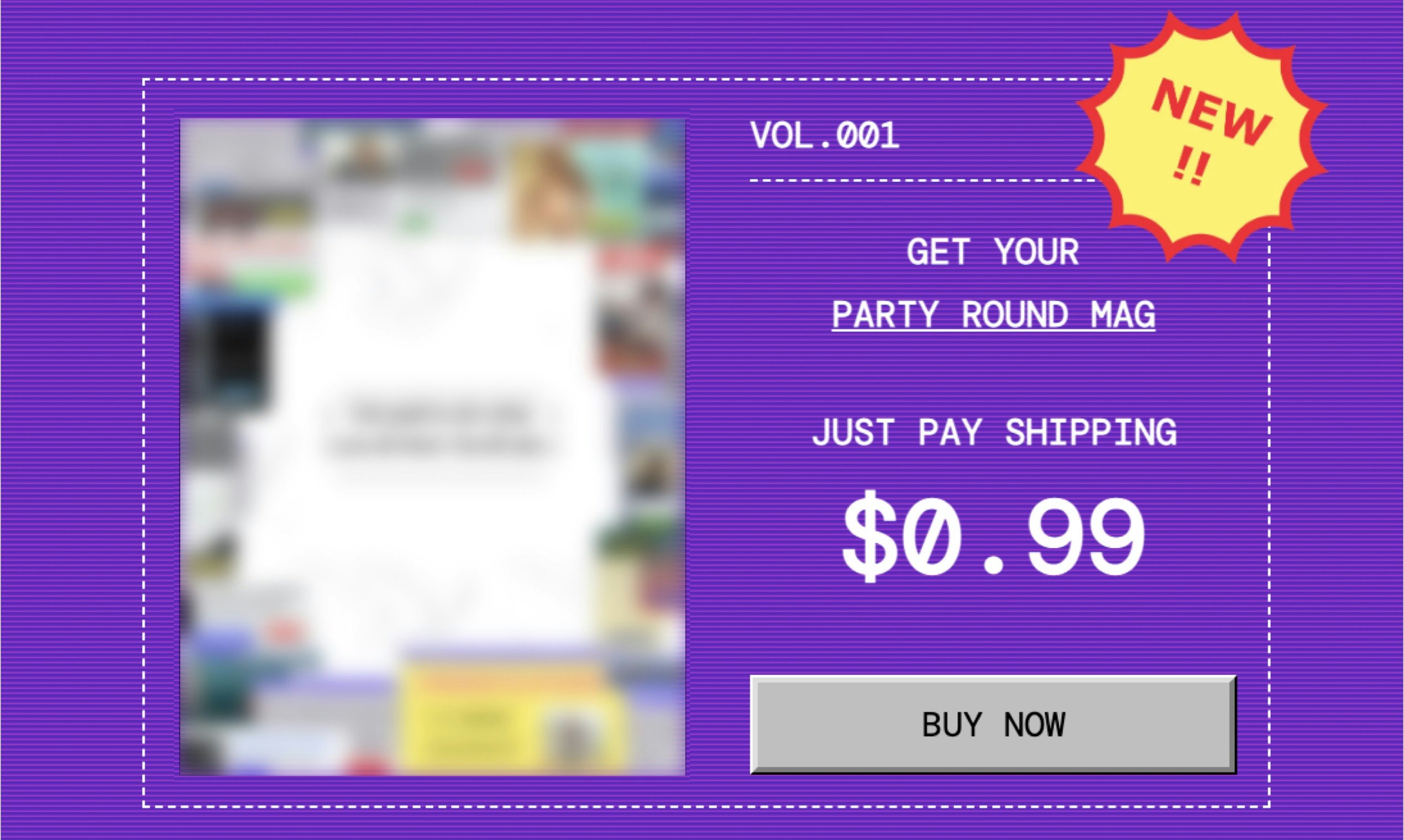 Party Round Mag gallery image