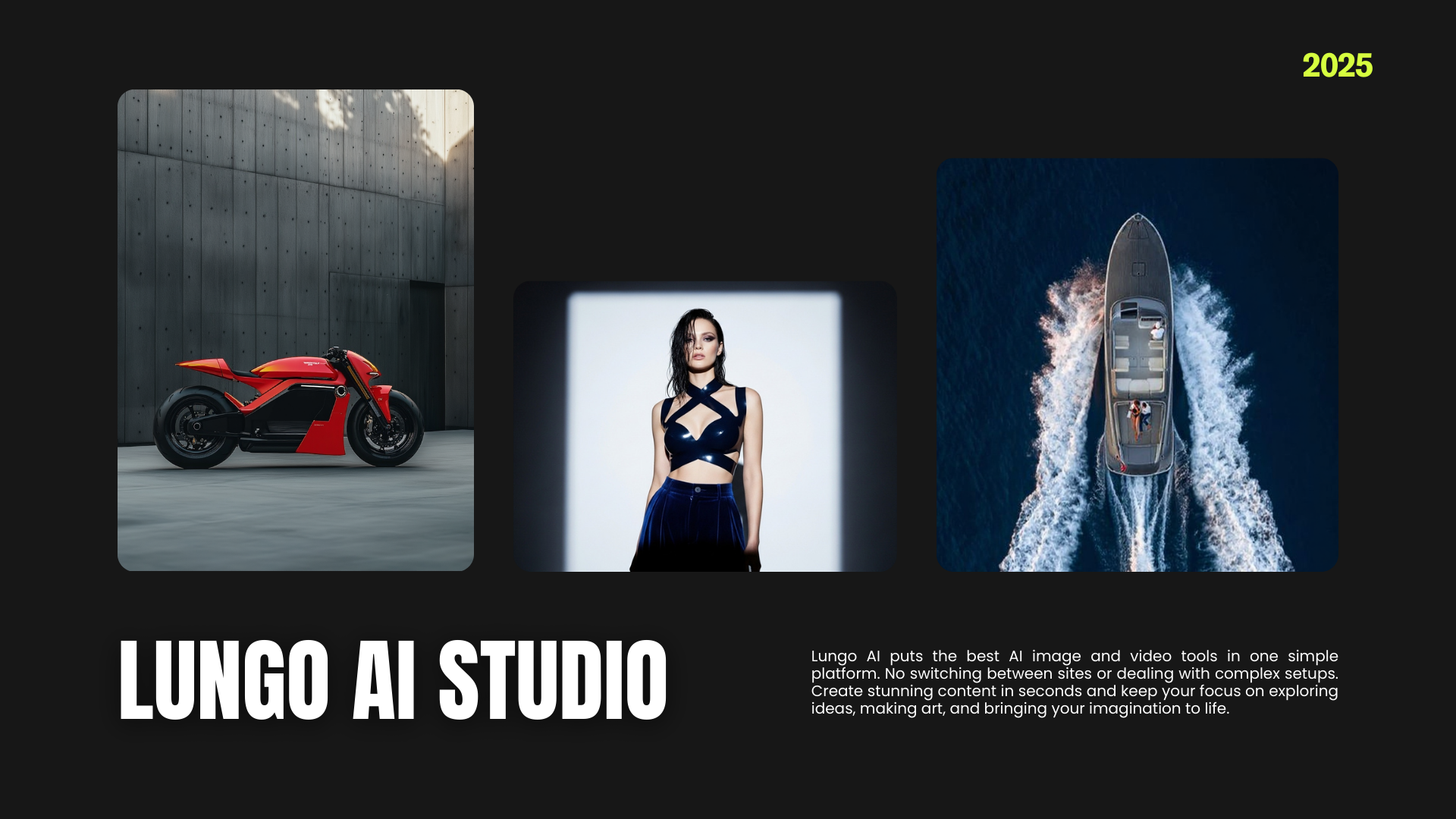 Mídia 1 de Muito para - All-in-One AI Creative Studio