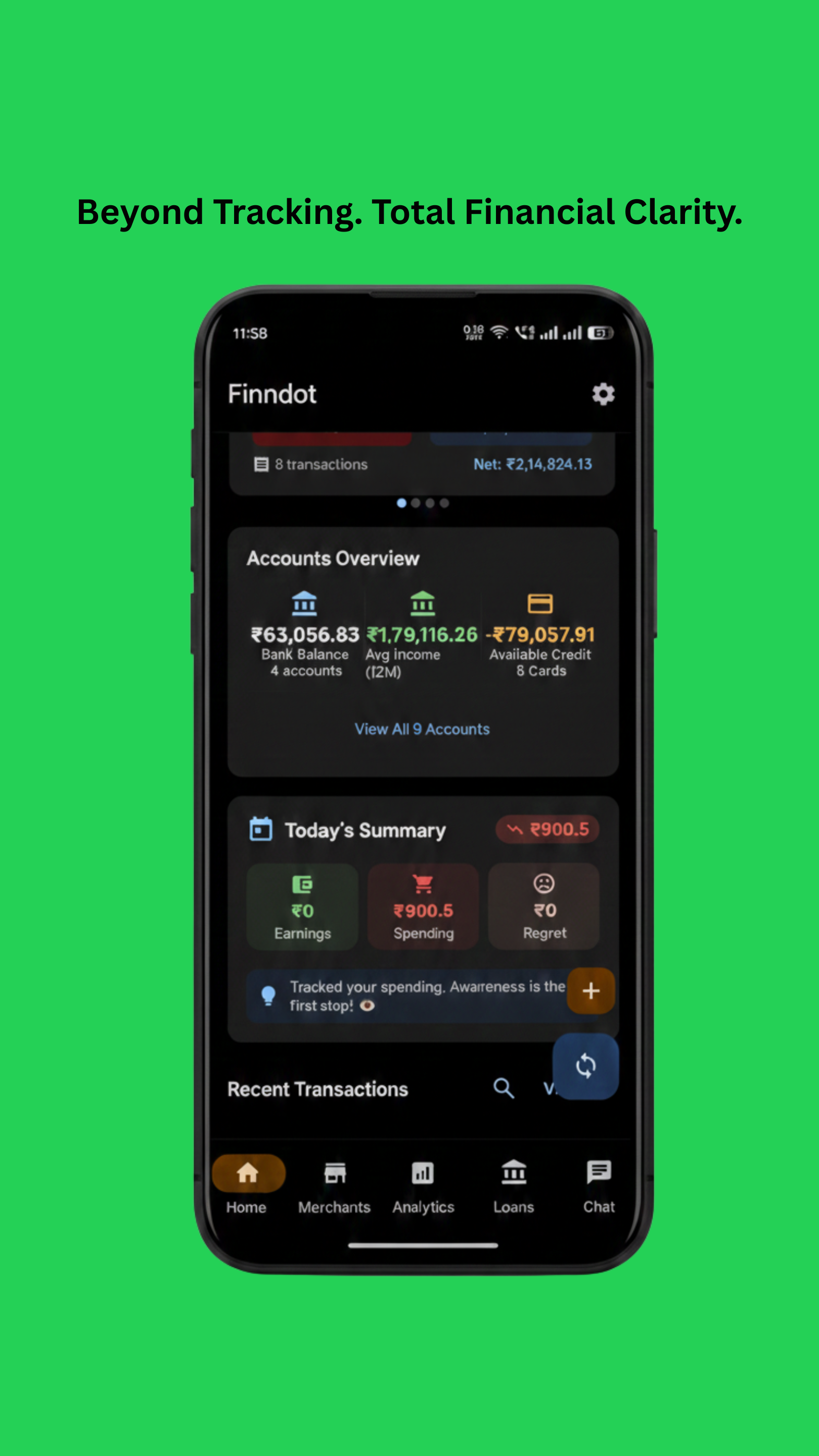 Finndot - Screenshot 2 showing product features and functionality