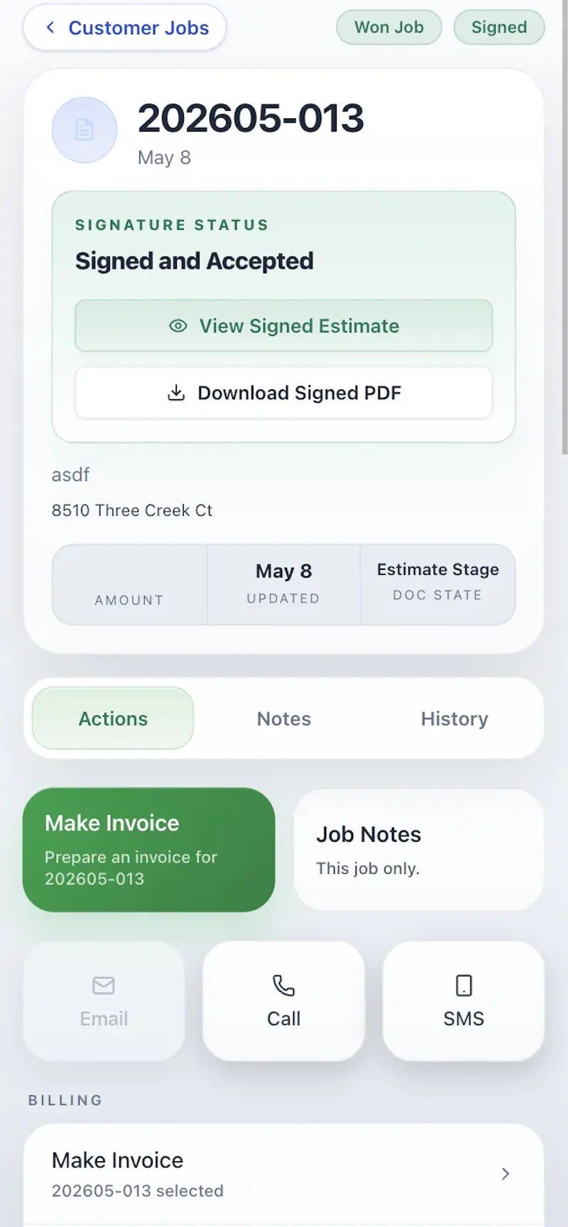 Fast Estimate Maker screenshot 3