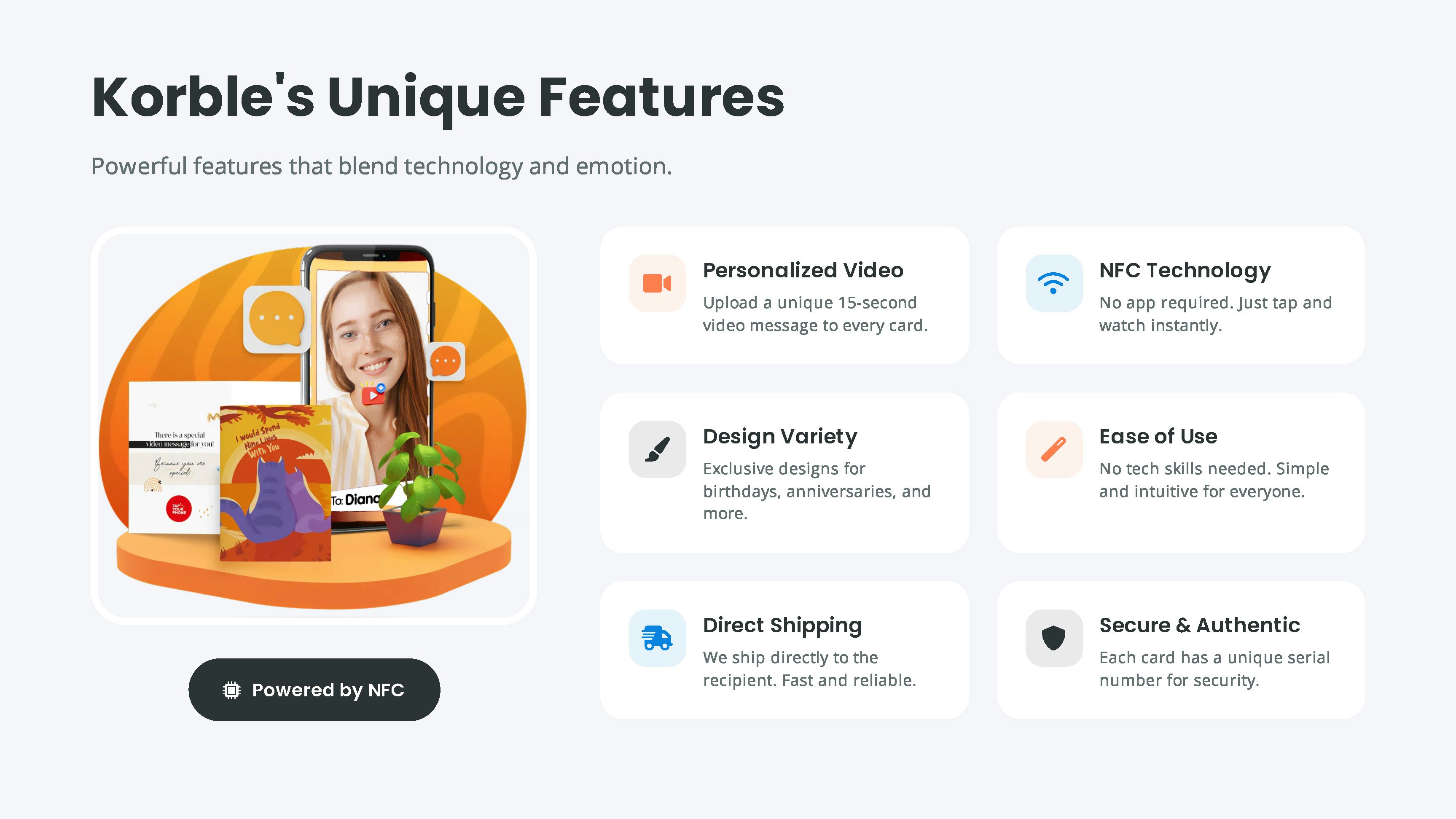 Korble - Screenshot 5 showing product features and functionality